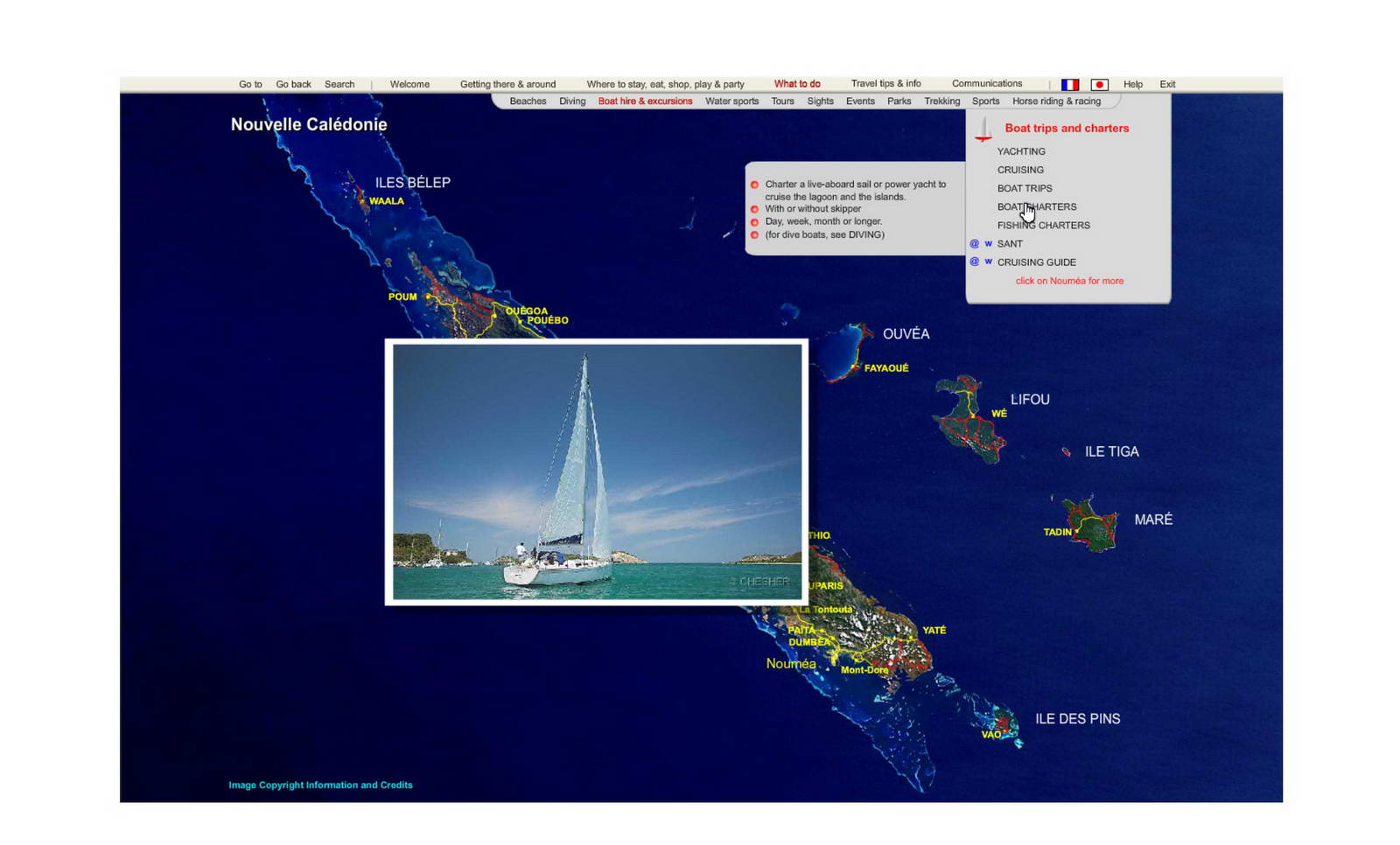 Rocket Travel Guide to New Caledonia Yacht Charters