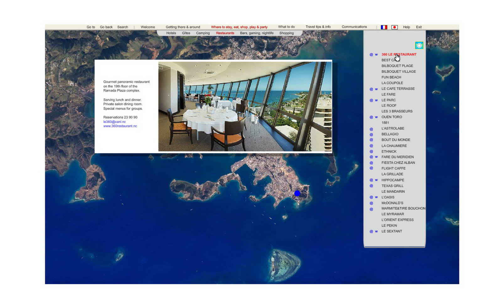 Rocket Travel Guide to New Caledonia Restaurants