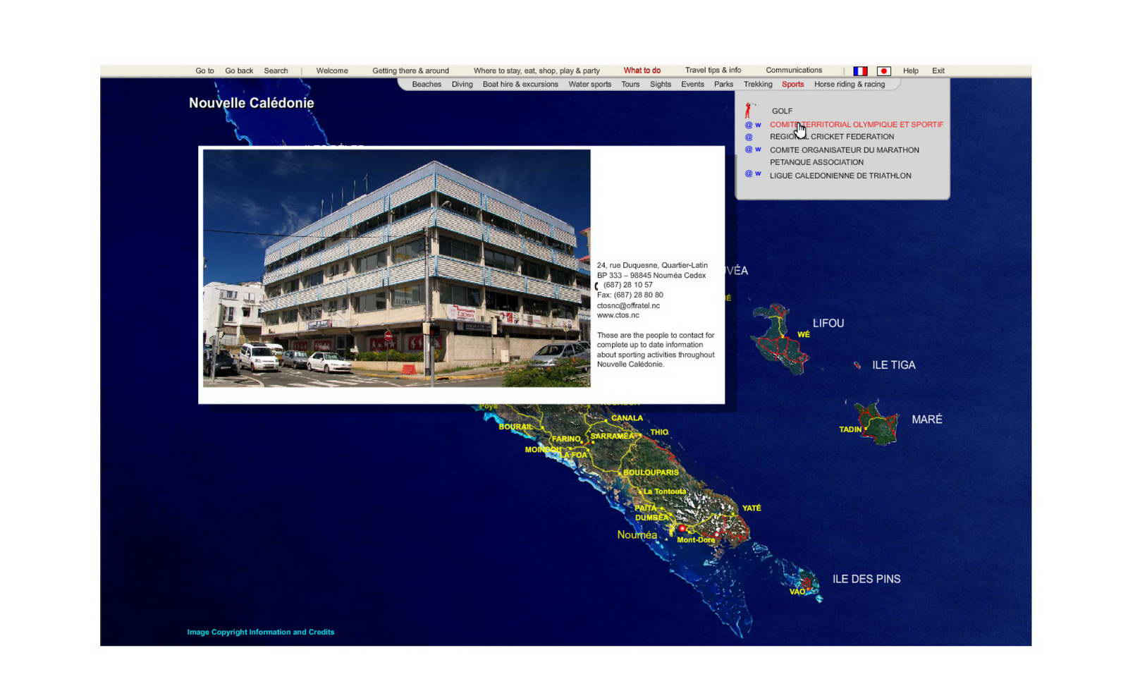 Rocket Travel Guide to New Caledonia Sporting Events
