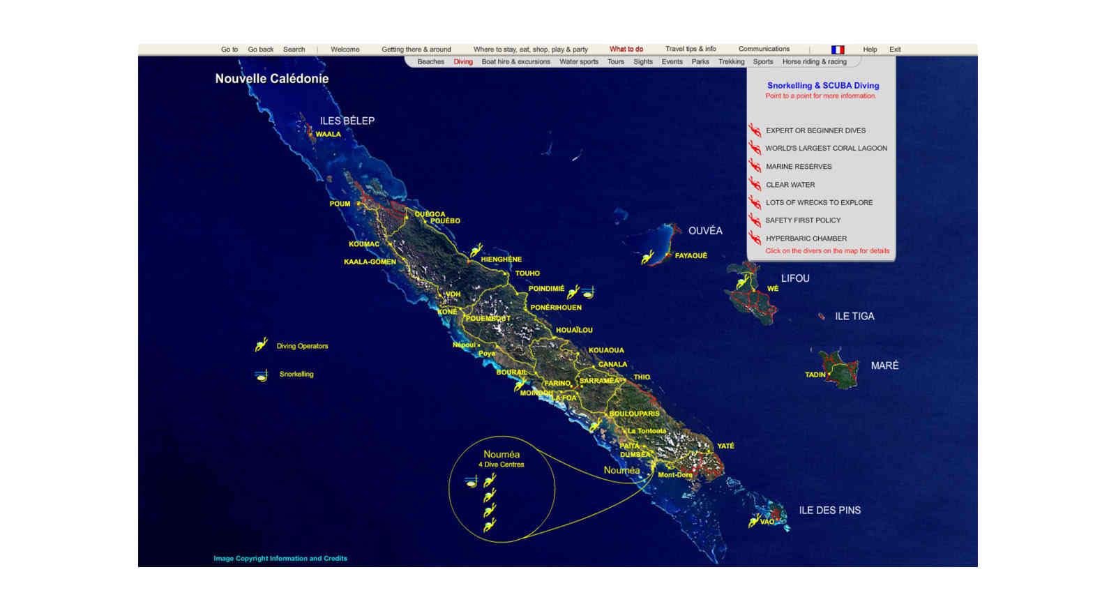 Rocket Guide to New Caledonia Dive Centers
